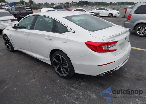 2019 Honda Accord Sport из США, поврежденный, VIN 1HGCV1F32KA121164